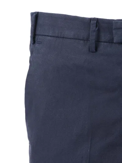 Pt01 Master, Flat Front, Diagonal Pockets, Flap Back Pockets, Finished B. In Blue