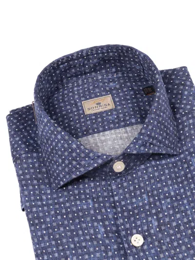 Sonrisa Camicia Uomo In Blue