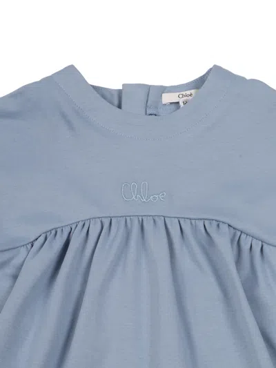 Chloé Chloe' Vestito M/c In Blue