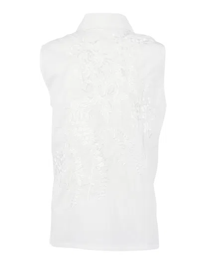 P.a.r.o.s.h . Camicia C/ricamo In White