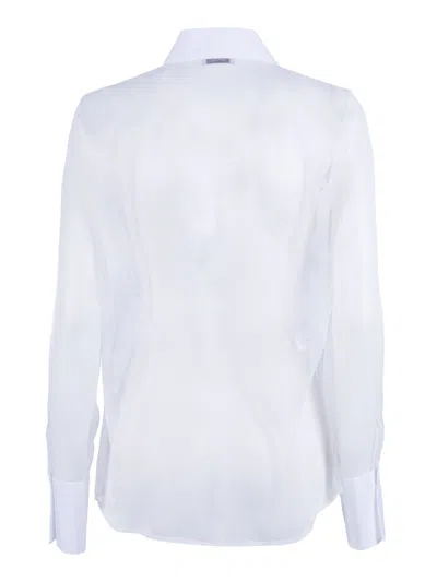 Mazzarelli Camicie Camicia Mod Josephine Blouse In White