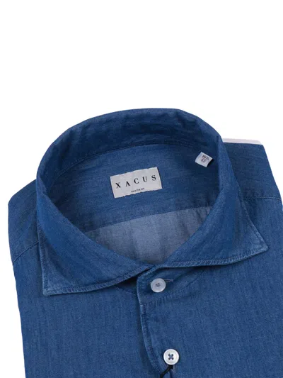 Xacus Camicia In Blue