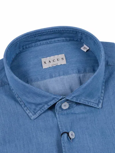 Xacus Camicia In Blue