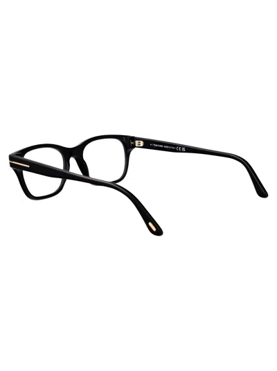 Tom Ford Squared Optical Ft6120 B 052 In Black
