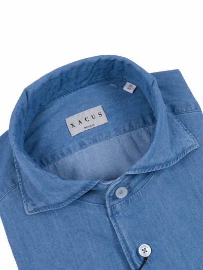 Xacus Camicia In Blue