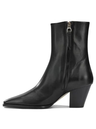 Aeyde “hedvig”拉链踝靴 In Black