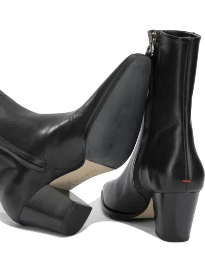 Aeyde “hedvig”拉链踝靴 In Black