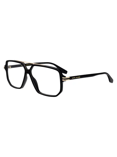 Marc Jacobs Rectangular Optical Marc 417 807 In Black