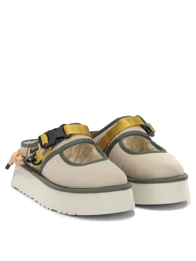 Ugg Mini Gorpcore Mary Jane Shoes With Adjustable Strap In Multi