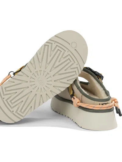 Ugg Mini Gorpcore Mary Jane Shoes With Adjustable Strap In Multi