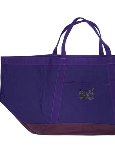 Needles “工具手提包”大号单肩包 In Purple