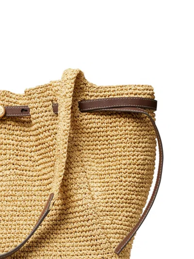 Tory Burch Romy 草编托特包 In Beige