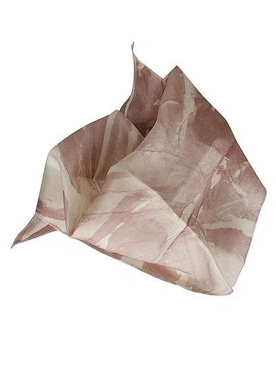 Alysi 丝绸方巾 In Powder