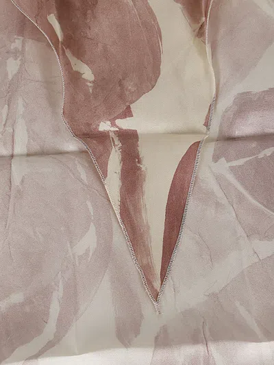Alysi 丝绸方巾 In Powder