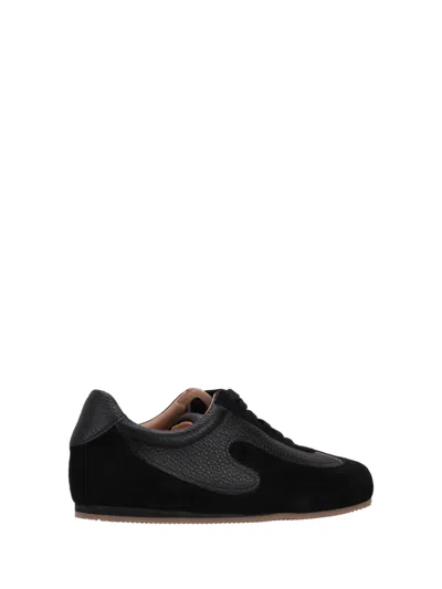 Niccolò Pasqualetti Obliqua 运动鞋 小牛皮 / 绒面革 In Black