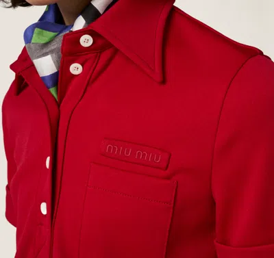 Miu Miu Top In Red