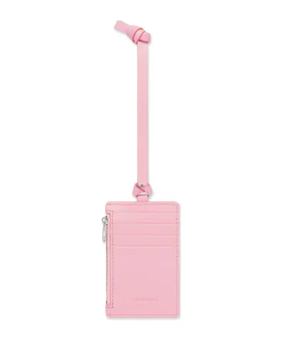 Courrèges 皮革卡夹 In Pink