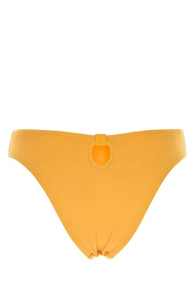 Eres 黄色弹力尼龙潜水比基尼泳裤 In Yellow