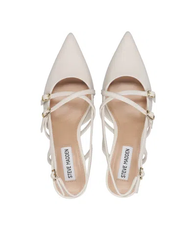 Steve Madden With Heel In White
