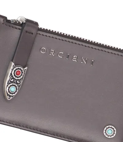 Orciani Wallets In Gray