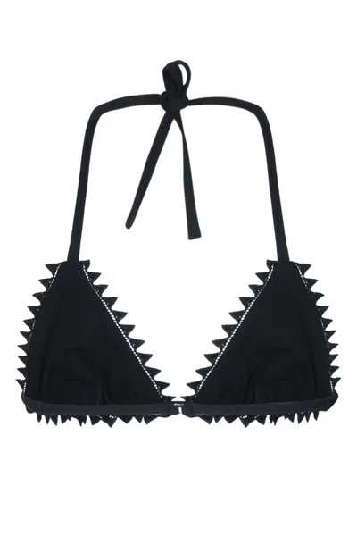 Jacquemus Triangle Bikini Top Le Haut De Maillot In Black