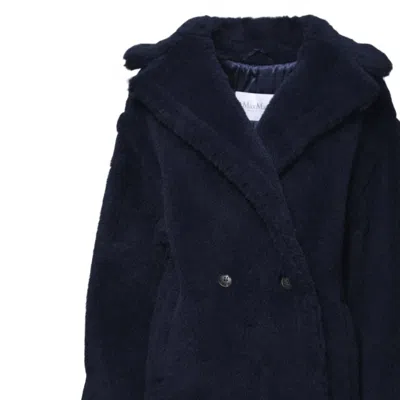 Max Mara Coats In Blue