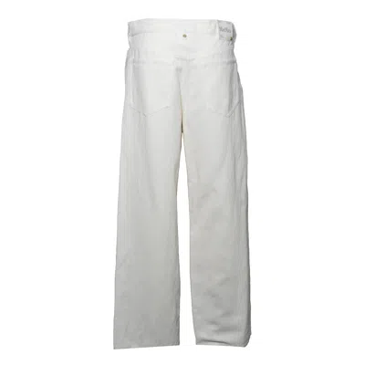 S Max Mara Trousers In White
