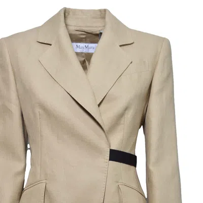 Max Mara Jackets In Neutral