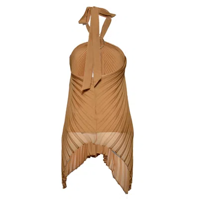 Max Mara Top In Brown