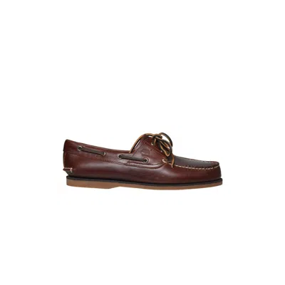 Timberland 平底鞋 红色 In Brown