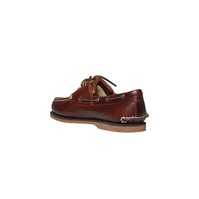 Timberland 平底鞋 红色 In Brown