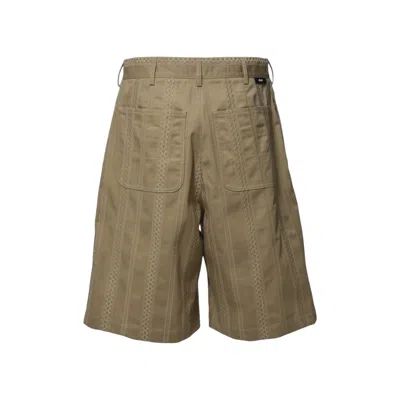 Msgm Shorts In Brown