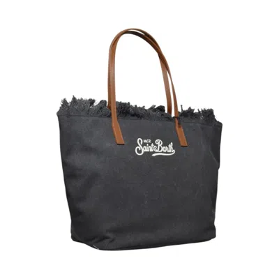 Saint Barth 圣巴特包.. In Denim Nero
