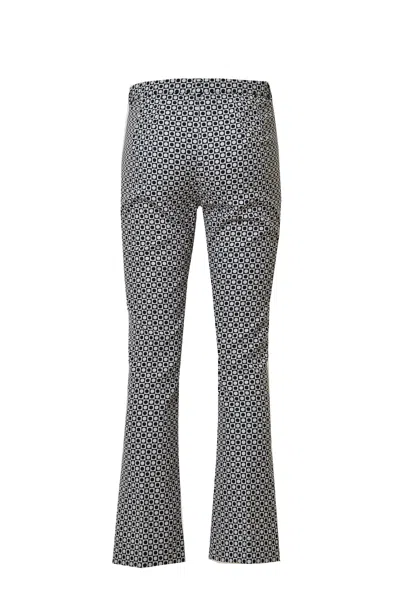 S Max Mara Trousers White In Purple