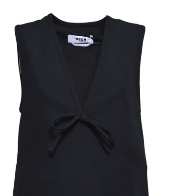 Msgm Dresses In Black