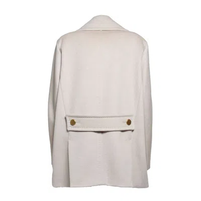 Max Mara Coats In White