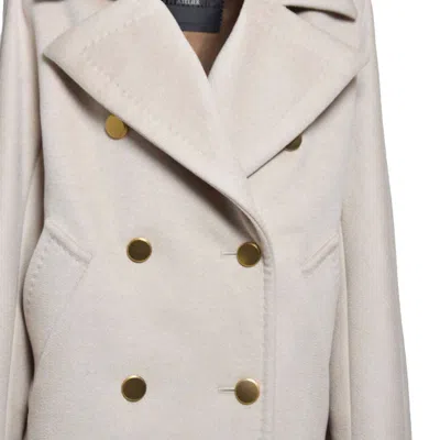 Max Mara Coats In White