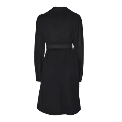 Max Mara Weekend Coats In Black