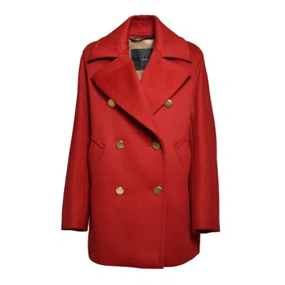 Max Mara Coats In Red