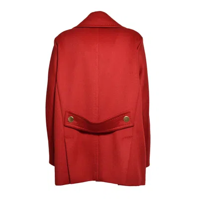 Max Mara Coats In Red