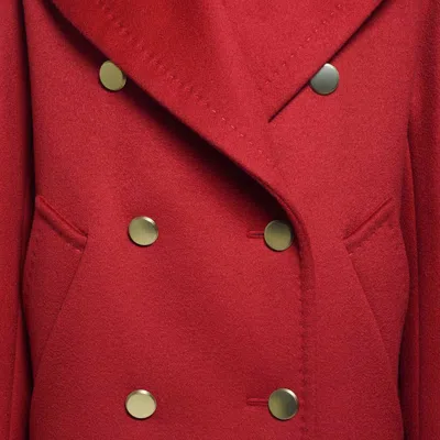 Max Mara Coats In Red
