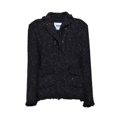 Msgm Jackets In Black