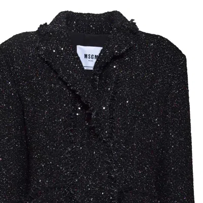 Msgm Jackets In Black