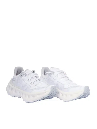X-bionic White Silver Grey Terraskin Sneakers In White