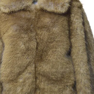 Msgm Coats In Brown