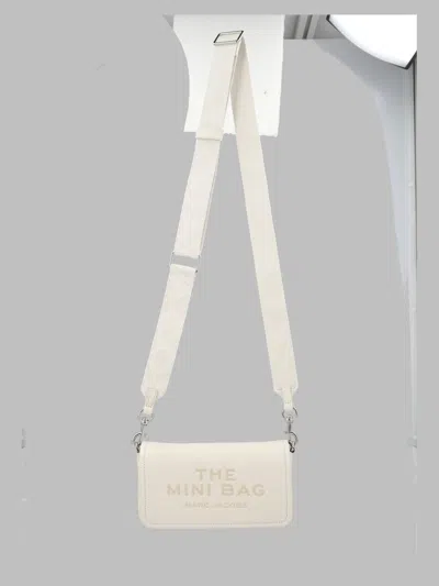 Marc Jacobs The Leather Mini Bag In White