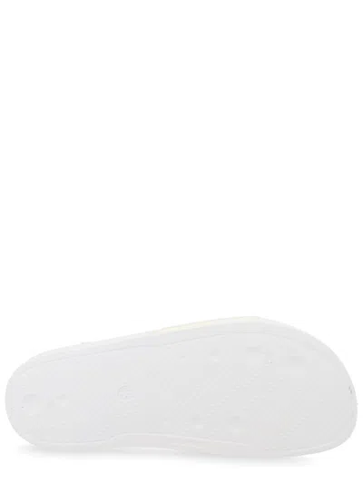 Msgm Slide Con Logo In White