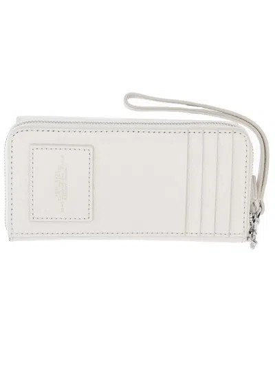 Marc Jacobs Mini Leather Wallet Case In White