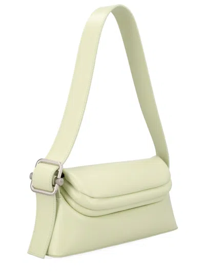 Osoi Folder Brot Rectangular Padded Shoulder Bag In Green