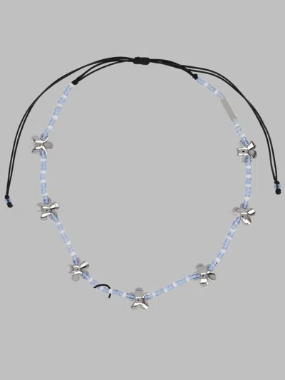 Marc Jacobs Daisy Beaded Station Necklace In Multi